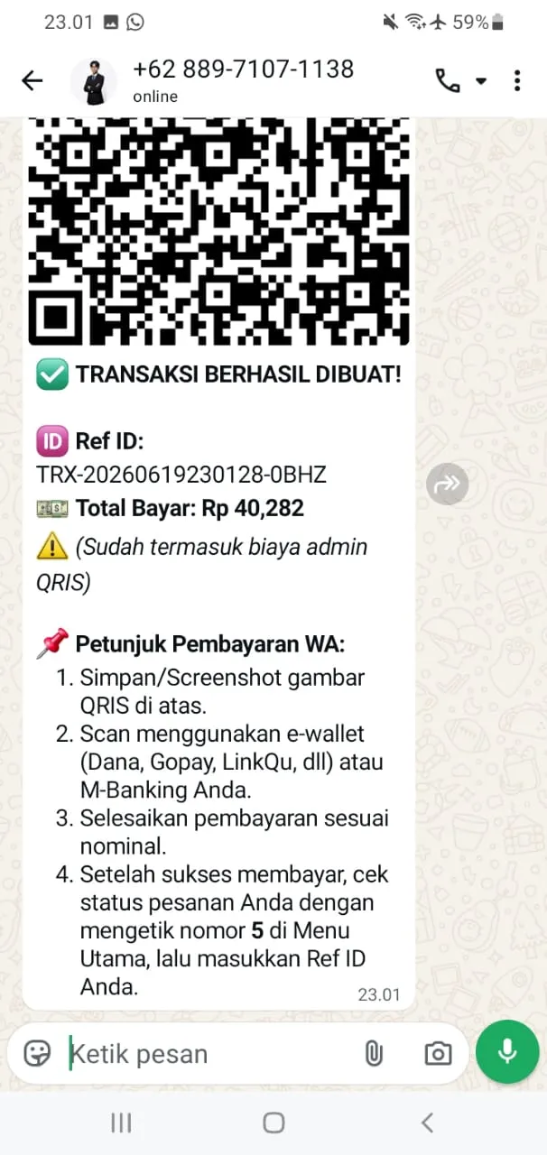 Rincian QRIS